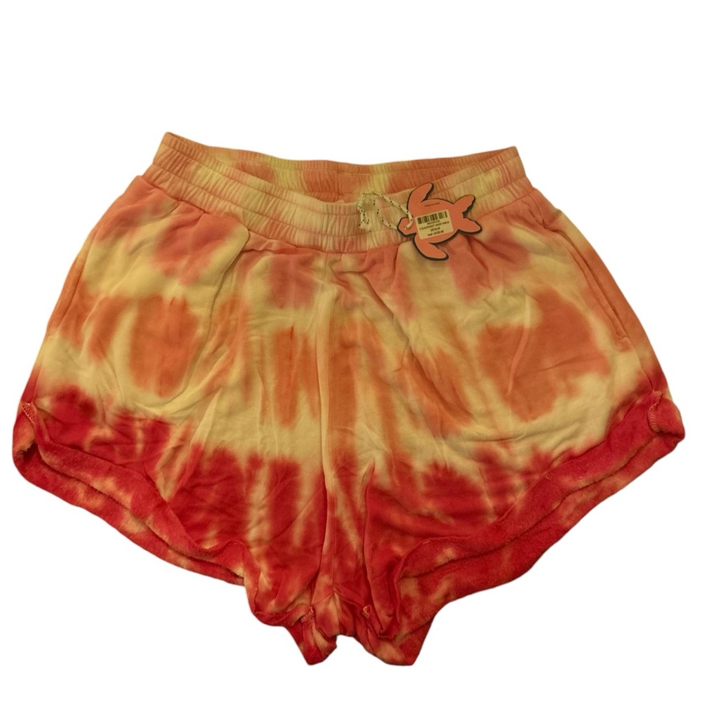 Simply Southern pink Tie Dye Shorts - Size Medium